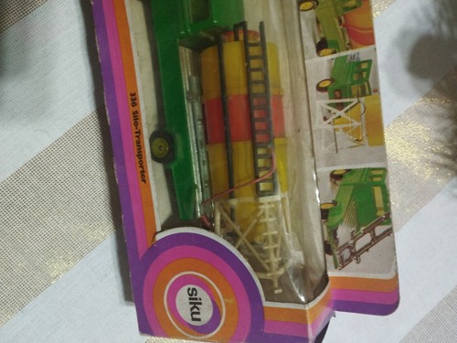 SIKU 336 MERCEDES BENZ SILO-TRANSPORTER -VERY RARE- VERY GOOD IN BOX - Imagen 11 de 14