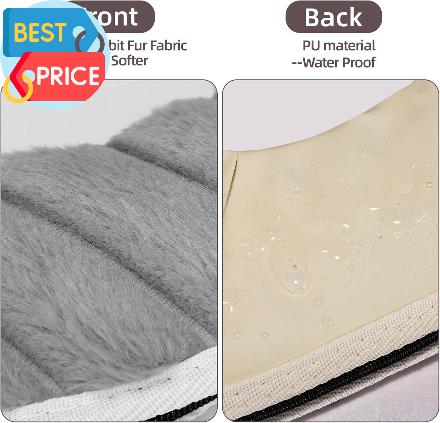 Heated Toilet Seat Cover,Usb Powered Toilet Seat Warmer with Charger,5-Speed Adj