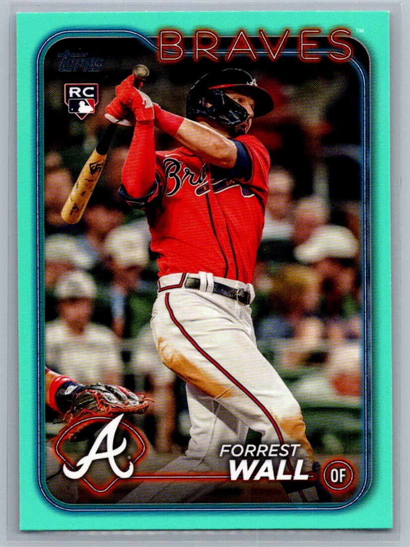 2024 Topps #391 Forrest Wall Aqua