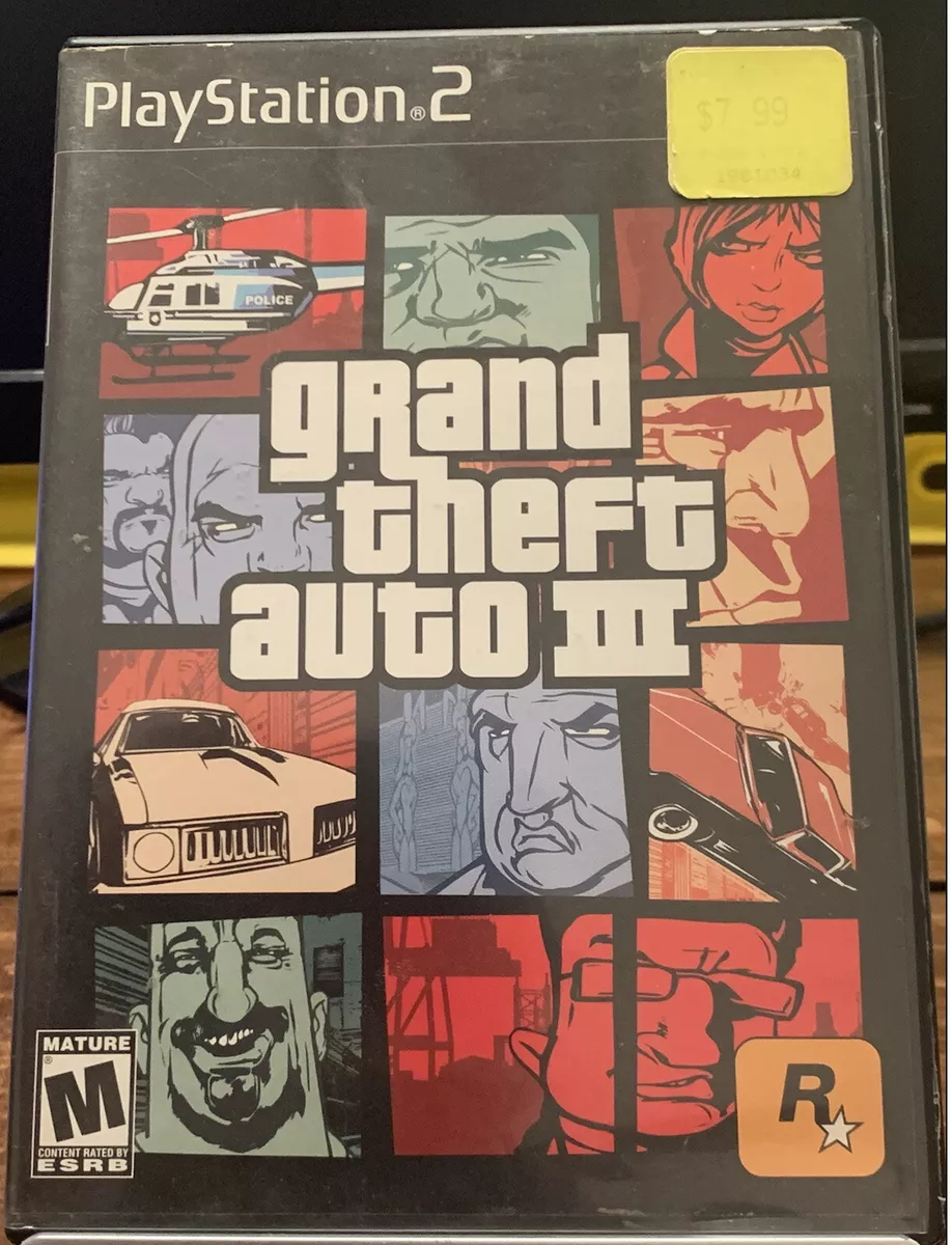 Grand Theft Auto 3 Cheat Codes for PlayStation 2