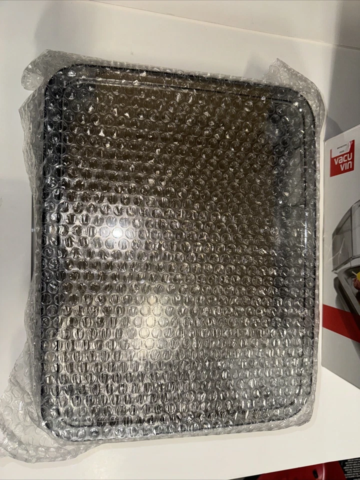 Enfriador y placa de refrigeración para barbacoa Vacu Vin. Mantiene los alimentos frescos para más tiempo en interiores/exteriores Foto 4 de 4