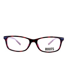 Roots RT674 Eyeglasses Frames Brown Tortoise pink Rectangular Full Rim 50-16-130