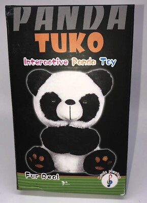 Kids Plush Stuffed Interactive Musical Talking Panda Bear Repeats What You Say