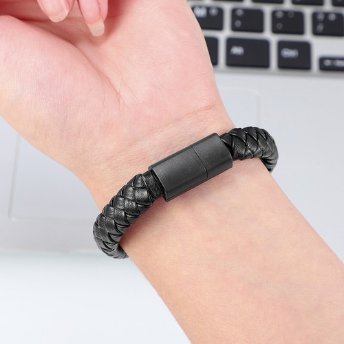 1PC USB Charging Cable Magnetic Bracelet Charger USB Type C Data Sync Cable - 第 2/10 張圖片