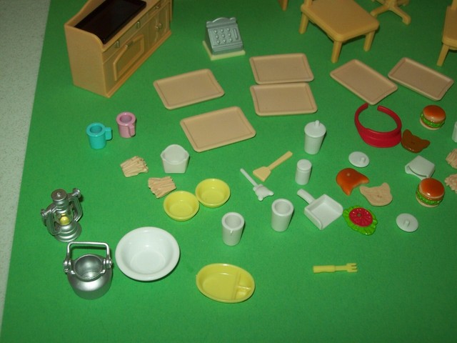 calico critters burger cafe for sale