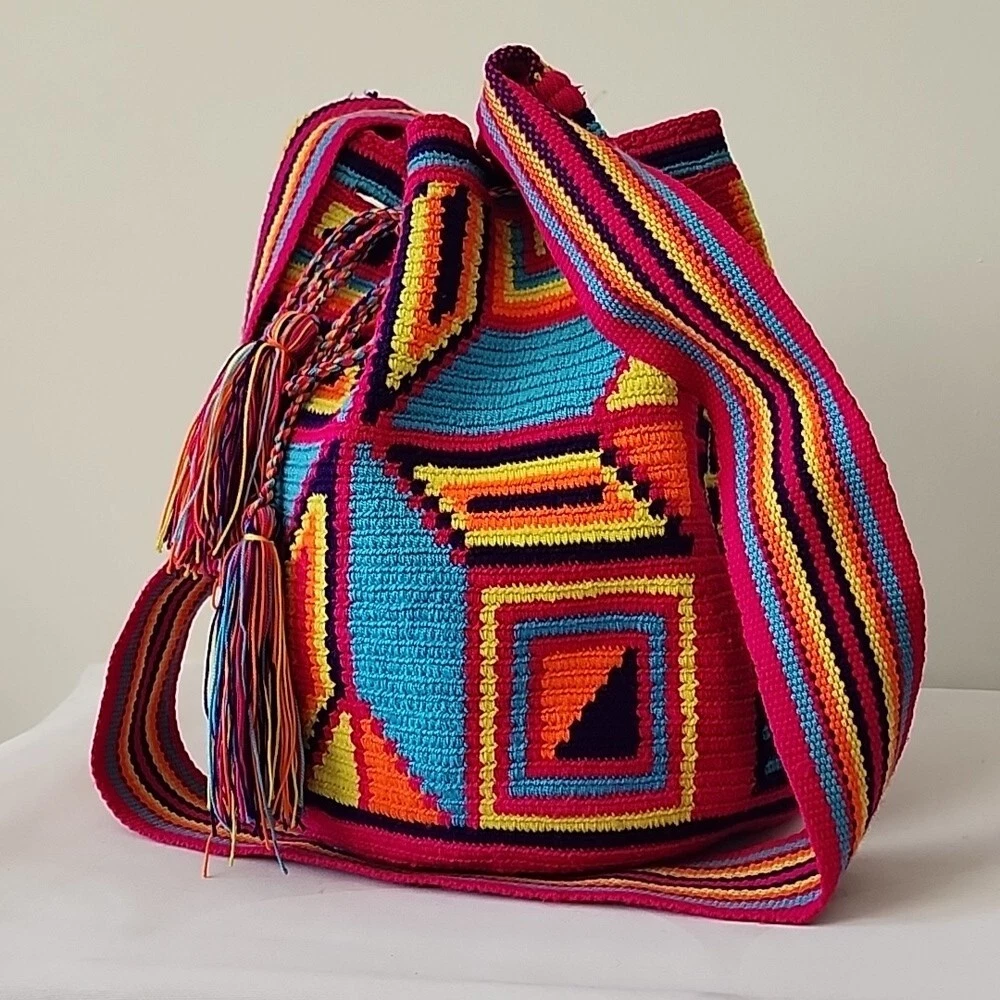 Mochila bag crochet new arrivals