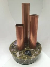 Basic Desktop Orgone Art Cloud Buster - Anti EMF/ Chemtrails- Chembuster