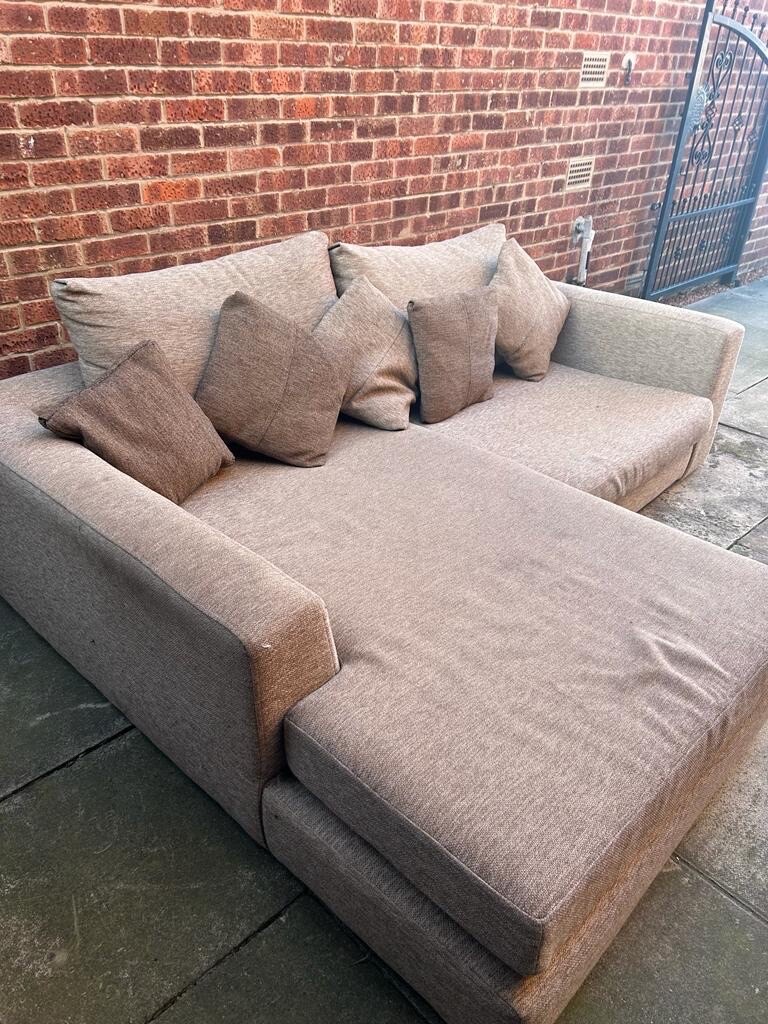 Habitat L Shape Corner Sofa eBay