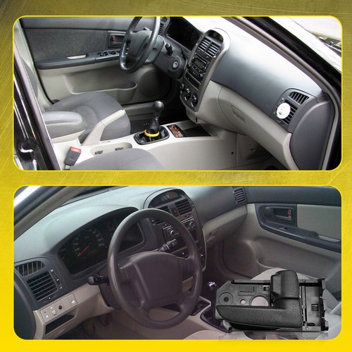 1-10X Inside Door Handle Left Right for 2004-09 KIA Spectra/2005-09 Spectra5 EXD - Picture 27 of 58