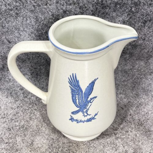 Seltener individueller Pfaltzgraff Krug für Phoenix Dye Works Vintage 1982 mit Adler Logo - Bild 2 von 14