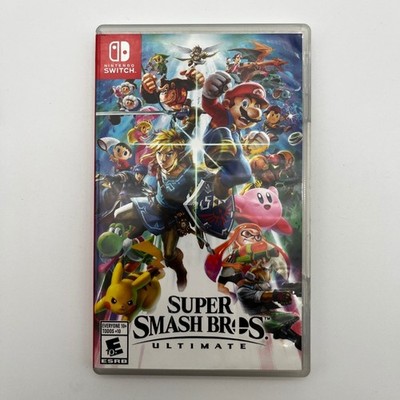 Super Smash Bros. Ultimate Nintendo Switch Authentic Tested No Manual