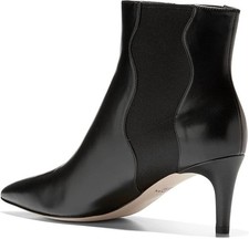 Cole Haan Women's Vandam Black Leather Bootie -  Medium 