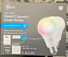 GE Cync 60W Smart LED Medium General purpose Light Bulb 3-Pack