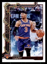 2025-26 Topps Holiday #H14 Josh Hart New York Knicks