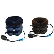 Inflatable Neck Stretcher Cervical Traction Device 3 Tube Neck Support Home
