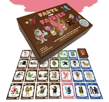 NIP Rare FARTS and FAIRIES Fun Card Game With Expansion Deck and Play Mat Age 8+