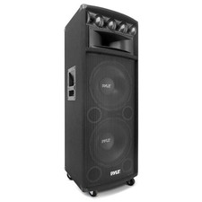Pyle 1600W Heavy Duty 7 Way Pa Loud-speaker Cabinet-Built in Crossover Network