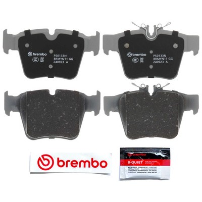 は Brembo P50133N Rear Ceramic Brake Pads Set for 2016-21 GLC300 / 17