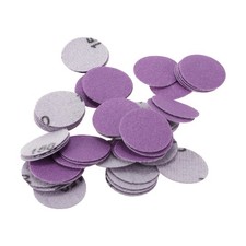 50 Pcs Car Wood Sanding Discs Smoothing 0.98" 150 Grit Purple Aluminum Oxide 0.36 per gallon