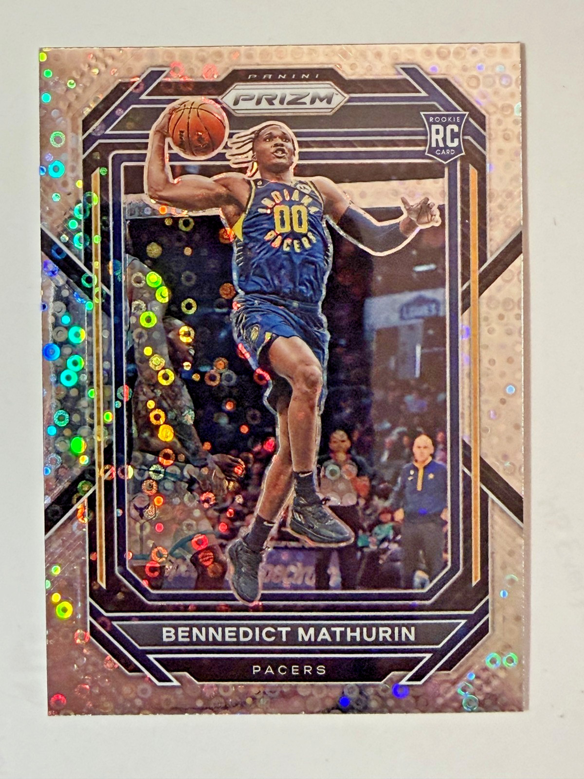 2022-23 PRIZM FAST BREAK #254 ROOKIE BENNEDICT MATHURIN LOS ANGELES CLIPPERS
