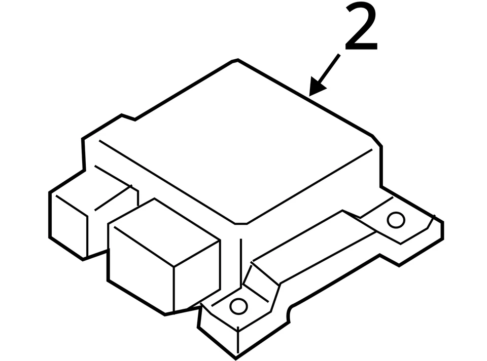 Módulo de bolsa de retención de sistema compatible con 13-16 MKZ 3008488 Foto 4 de 4