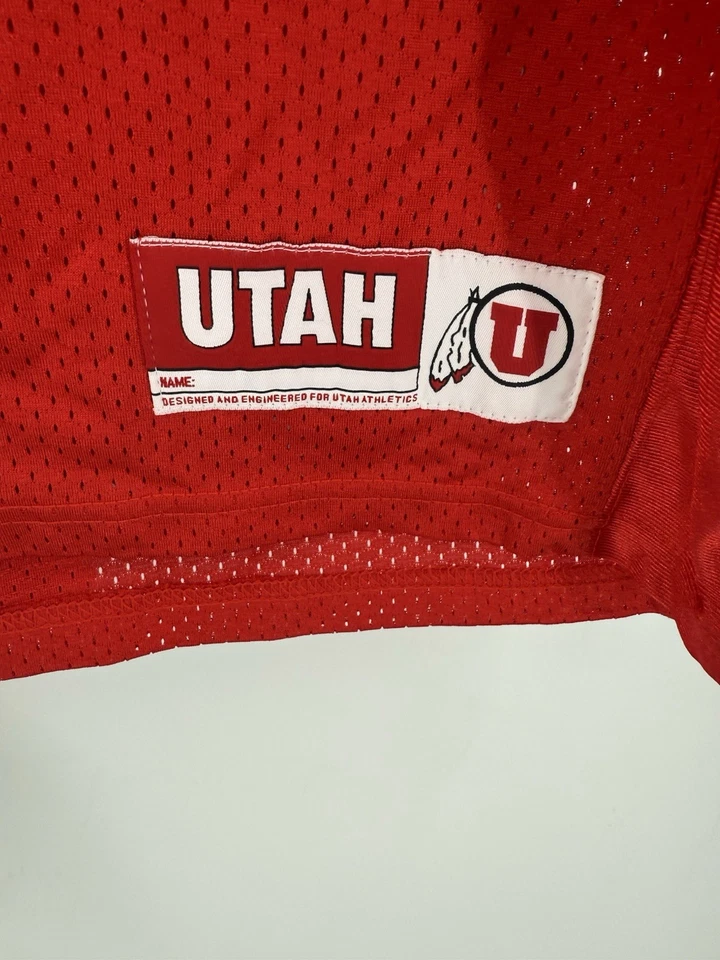 Under Armour University of Utah Utes Football Jersey Red Men’s Size XXL - Image 3 of 4