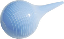 90Ml Rubber Suction Ear Syringe, Hand Bulb Syringe Ear Washing Squeeze Bulb- Bl