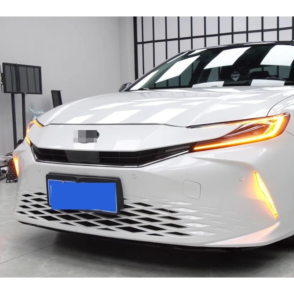 LED Daytime Running Light Fog Lamp With Turn For Toyota Camry LE XLE 2024-2025 - Image 3 of 4