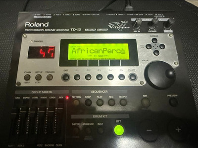 JUNK Roland TD-12 Electronic Drum sound Module | eBay