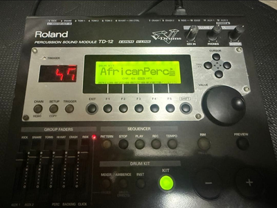 JUNK Roland TD-12 Electronic Drum sound Module | eBay