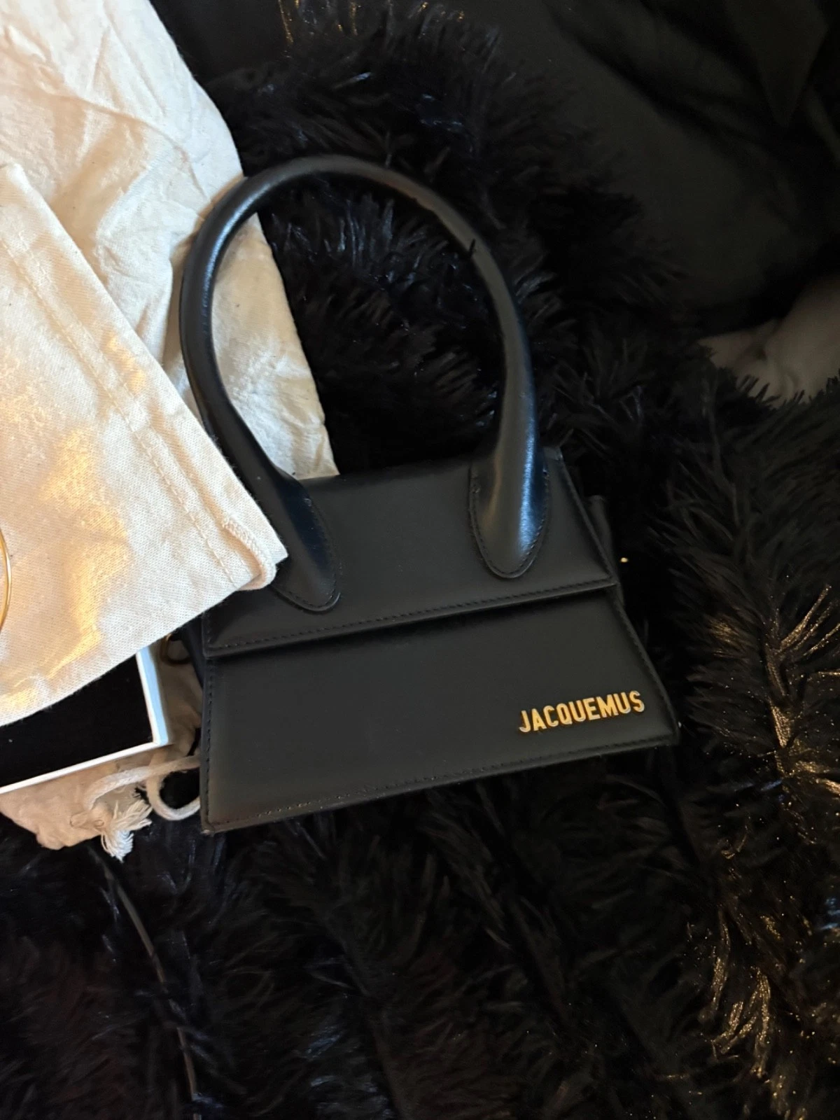 Jacquemus — NEW Jaqcuemus Chiquito Moyen Black 100 % Authentic! With FREE earrings