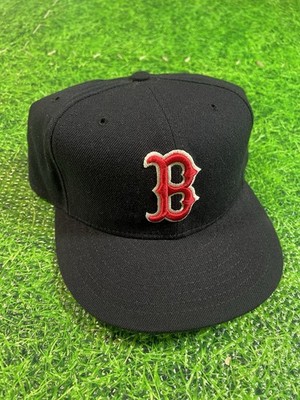 Vintage Boston Red Sox New Era Diamond Pro Model Fitted 8 Hat Cap Wool MLB