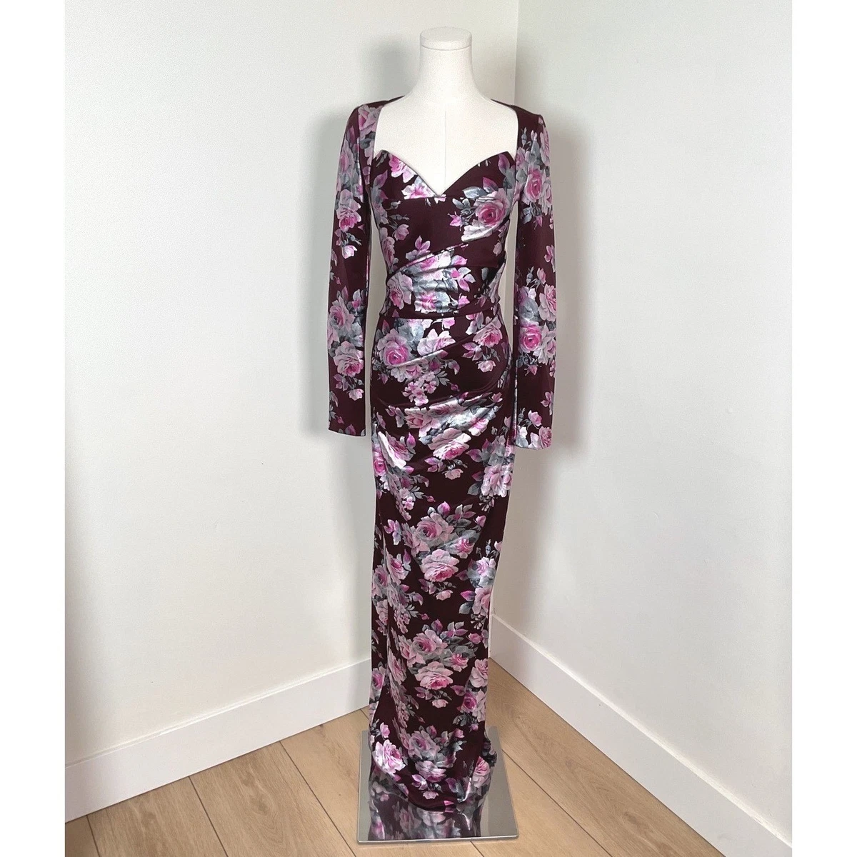 chinese dress ladies Ruby Velvet Dress Rental by Reformation main image 0