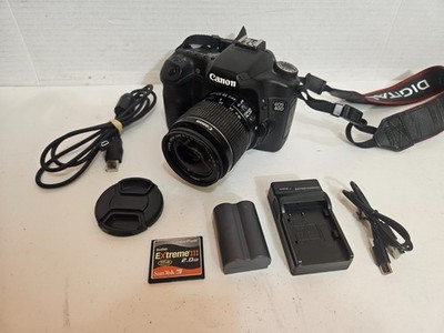 Canon EOS 40D 10.1MP Digital SLR Camera - Black (Kit w/ EF IS USM