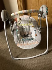 Bright Starts Whimsical Wild Portable Compact Baby Swing with Music-REPAIR/PARTS
