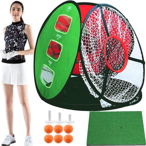 Driving Backyard Golf Übungsnetz mit Zieltuch und
