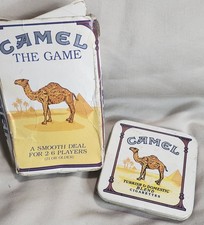 Camel The Game And Camel Playing Cards Vintage Club Camel, Amd Bonus Tin.
