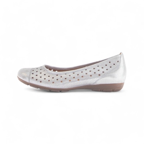Gabor Women's Cotton Met/Caruso US Size 5.5 / UK 3 Silver