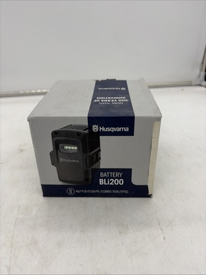 #ad HUSQVARNA BLI200 LI ION BATTERY 40V 5AH FACTORY OEM 967091902 FREE SHIP $125.00
