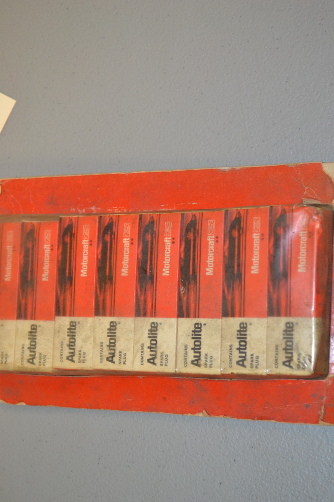NOS AUTOLITE AF-42 SPARK PLUGS C9ZZ-12405-B 8 FORD MUSTANG TORINO MORE 2866