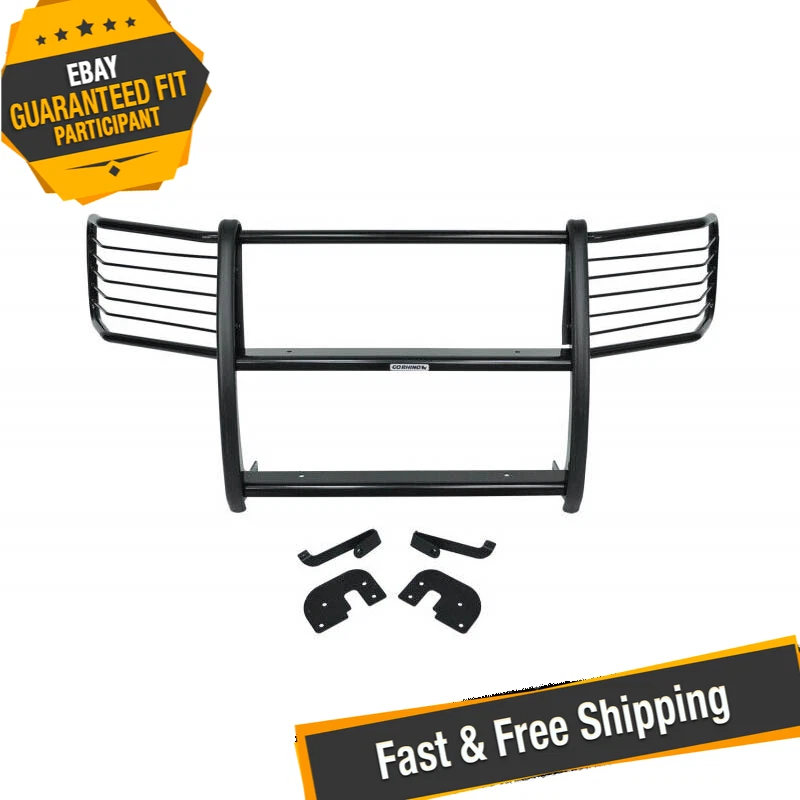 Go Rhino 3000 Series Black Modular Grille Guard for 03-22 Chevy Express 3500 - Изображение 2 из 4
