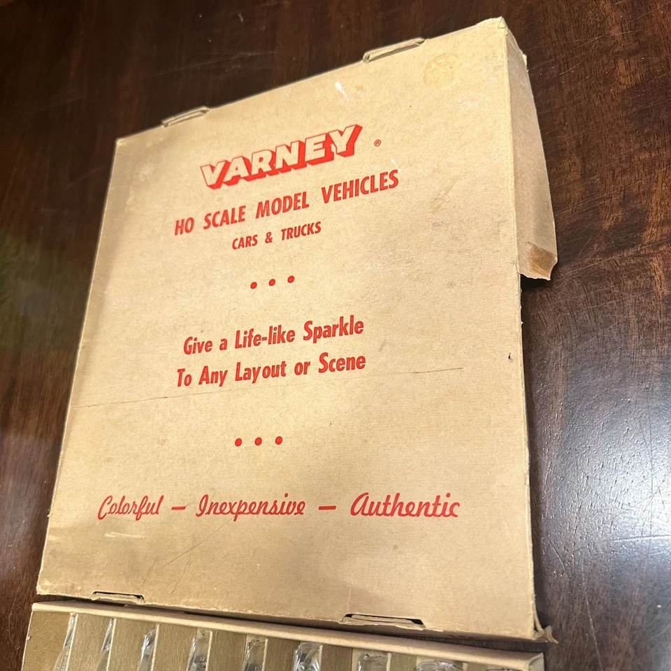 Vintage Varney HO Scale Model Vehicles 1950s Ford Cars & Trucks 36 Set - Image 3 of 4