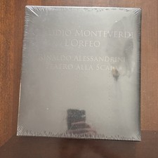 Claudio Monteverdi. L'Orfeo. Rinaldo Alessandrini. Teatro alla Scala Sigillato