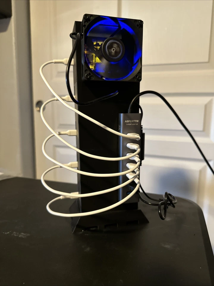 Estuche Minero Lotería Nerdminer V2 (Torre de Enfriamiento de 5 Pilas) MINEROS NO INCLUIDOS Foto 4 de 4