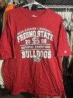 2008 Fresno State Bulldogs College World Series Champs T-shirt Size Xl Russell