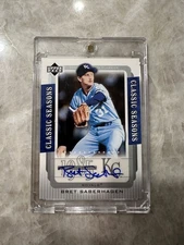 2005 Upper Deck Classics Bret Saberhagen Classic Seasons Autograph Auto CS-BS