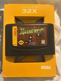 Metal Head SEGA 32X Complete In Original Cardboard box CIB Authentic Metalhead