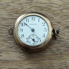 Waltham Pocket Watch Manual Wind - 14K Gold Filled