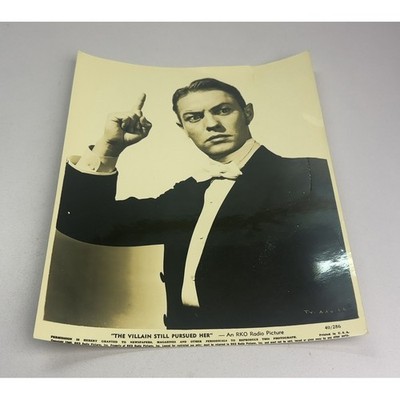 The Villain Still Pursued Her TV-Adv Vintage RKO Radio Promo Photo
