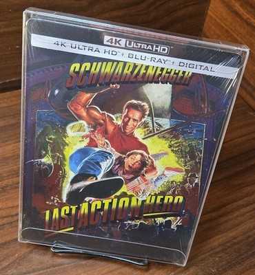 Last Action Hero Steelbook (4K) NEW-w/PROTECTIVE SLEEVE-Free Box Shipping